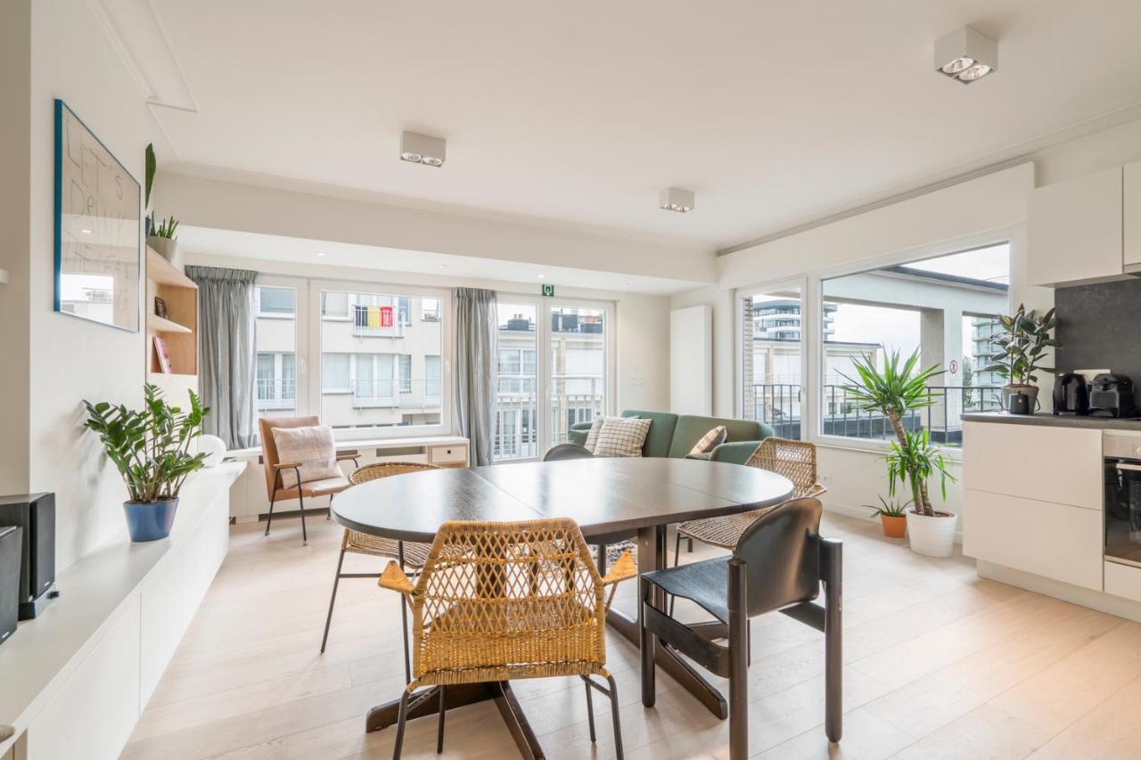 Modern And Bright Seaside App W Seaview & Terrace Oostende